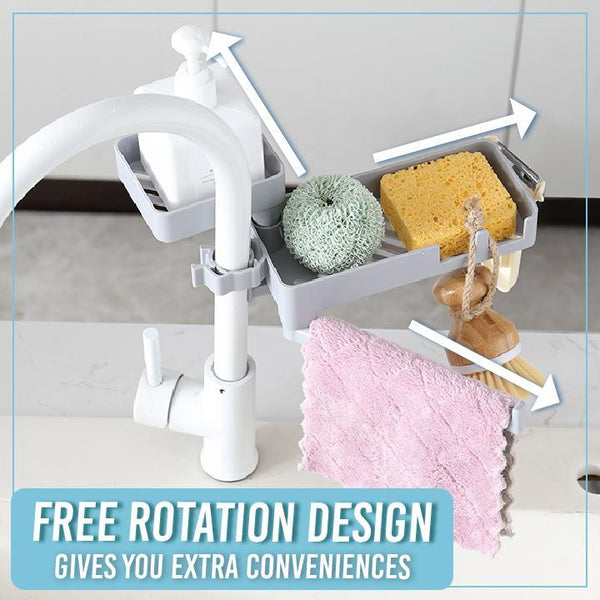 Two Layers Faucet Rack