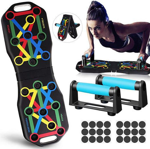 Multi-functional push up rack board abdominal muscle exercise equipment