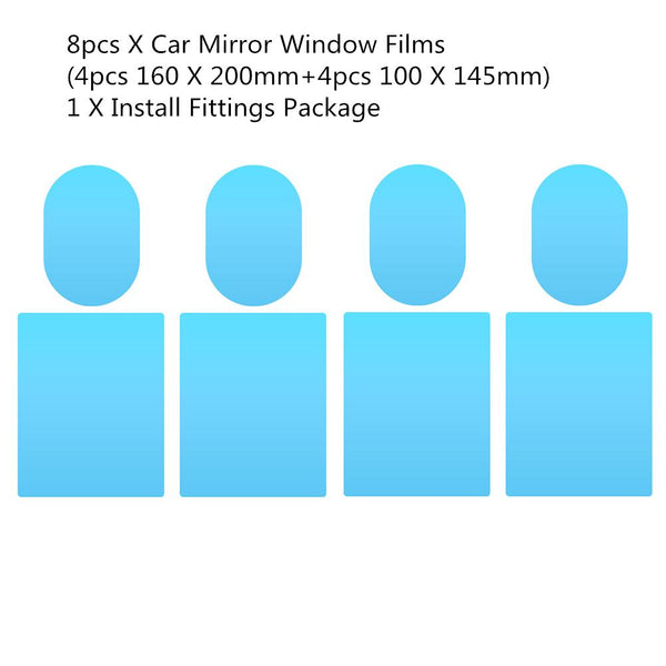 Car Side Rearview Mirror Waterproof Anti-Fog Film