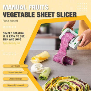 Manual Fruits Vegetable Sheet Slicer