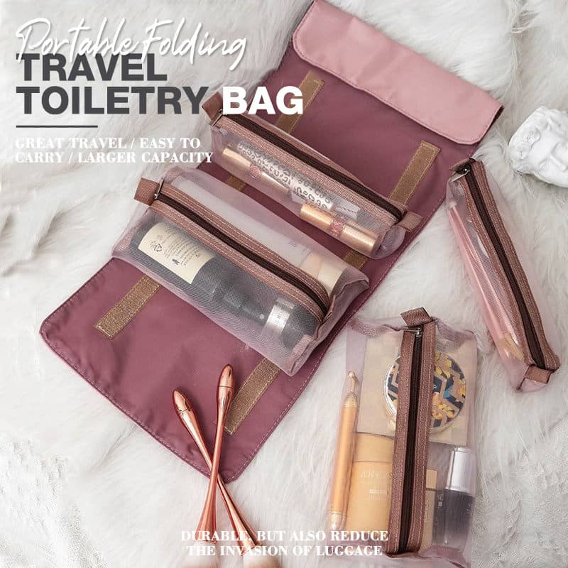 Portable Folding Travel Toiletry Bag