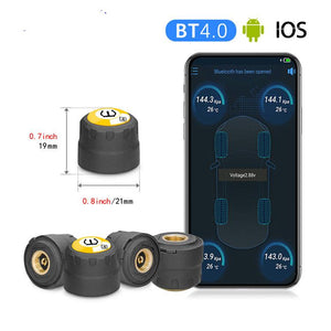 Bluetooth External Tire Pressure Monitor