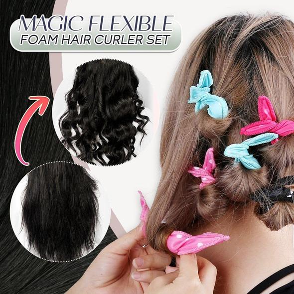 Magic Flexible Foam Hair Curler Set