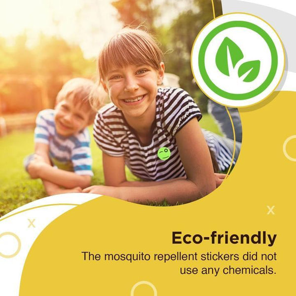 Cartoon Mosquito Repellent Stickers