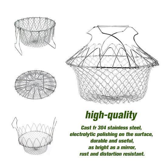 Multi-Function Folding Basket
