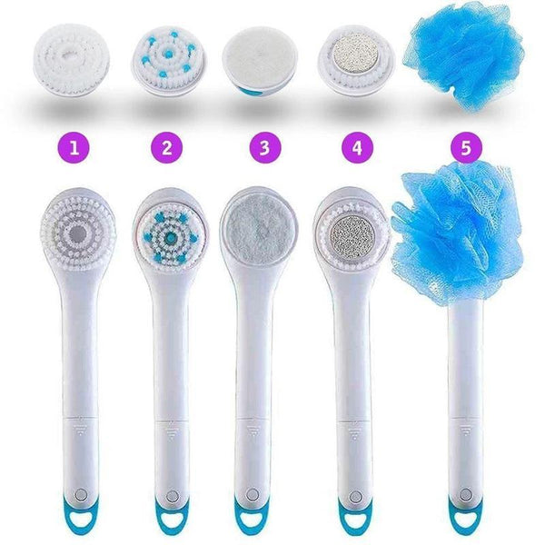 Spin Spa Body Brush,  with 5 Attachments