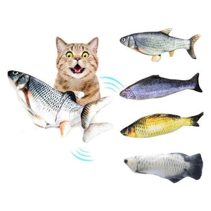The Real Moving Fish Cat Toy