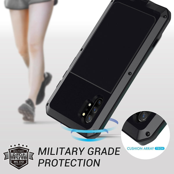 Luxury Doom Armor Waterproof Metal Aluminum Phone Case For Samsung