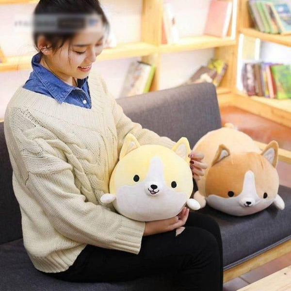 Cute Corgi Plush Pillow