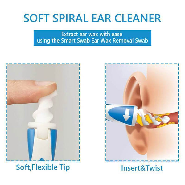 SMART SWAB SPIRAL EAR CLEANER