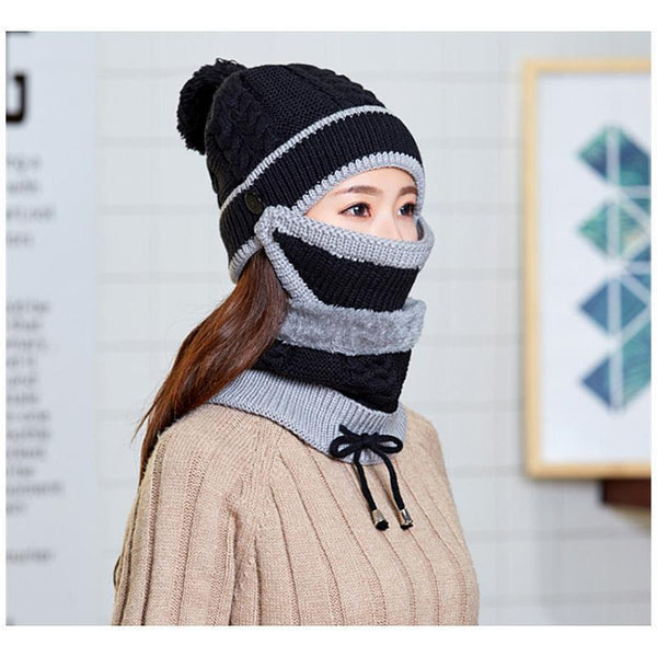 Women's Winter Beanie and Scarf