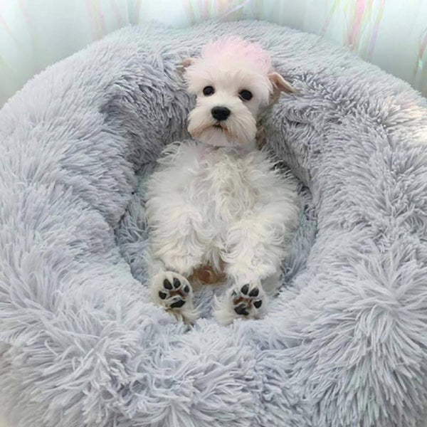 Calming High Stretch Soft Pet Bed