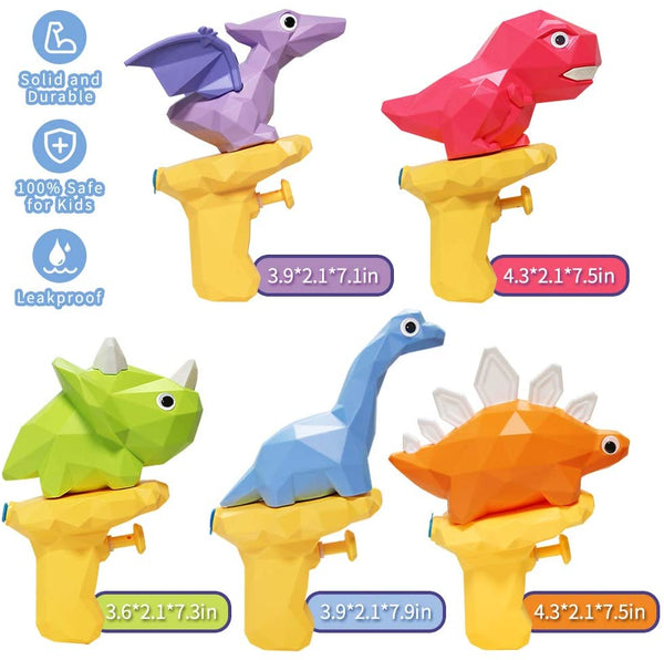 3D Dinosaur Water Toys Outside Water Pistol Toys