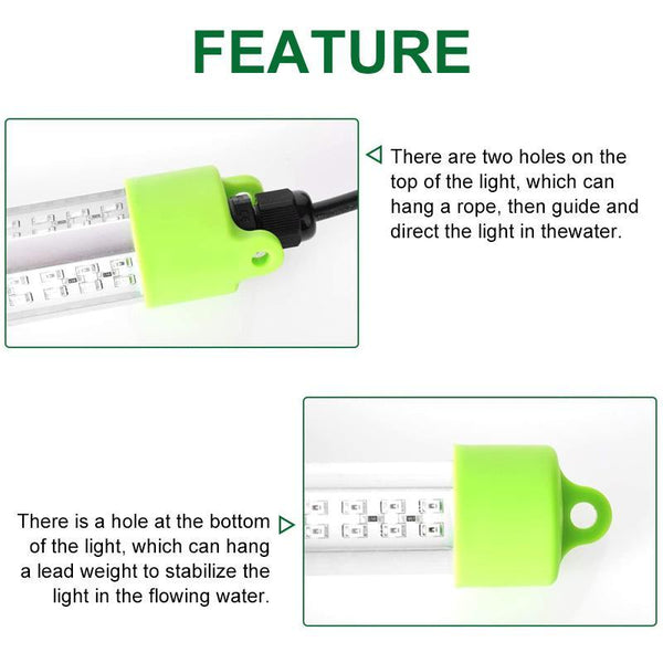 Portable Underwater Fishing Light
