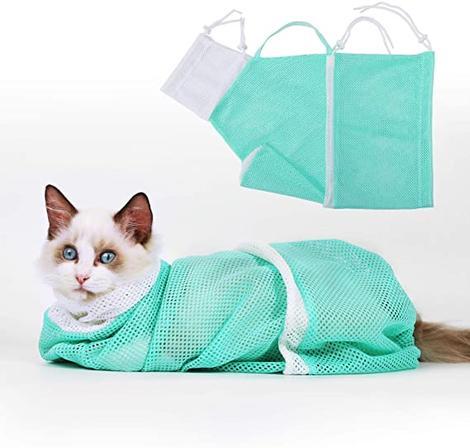 Multi-function Grooming Cat Bath Wash Bag Adjustable