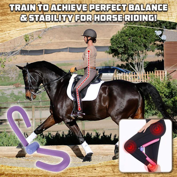 Equestrian Leg Clamp Training Tool