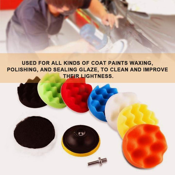 Car Polishing And Waxing Sponge Set