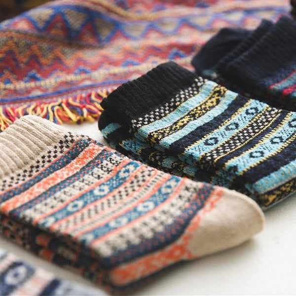 Unisex Nordic Style Socks