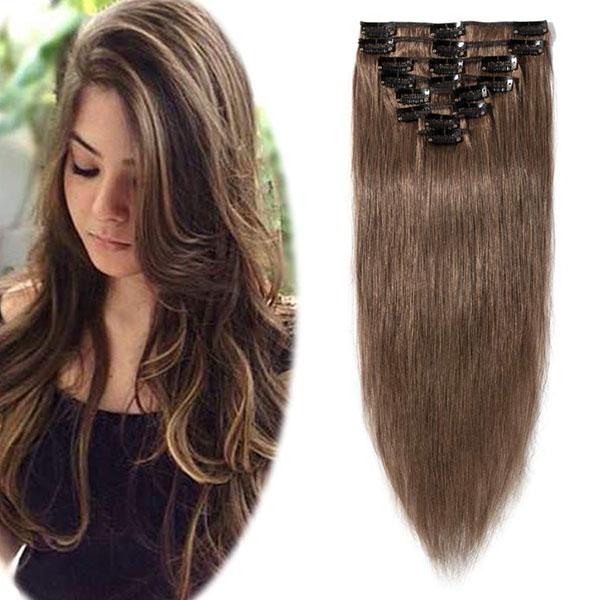 One-Piece Straight Curly Hair Extensions