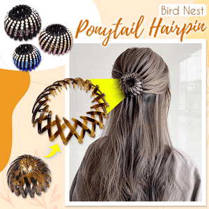 Bird Nest Ponytail Hairpin