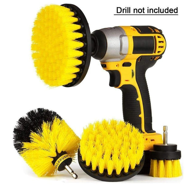 4Pcs Drill Brush Kit - Drill BrushPower.