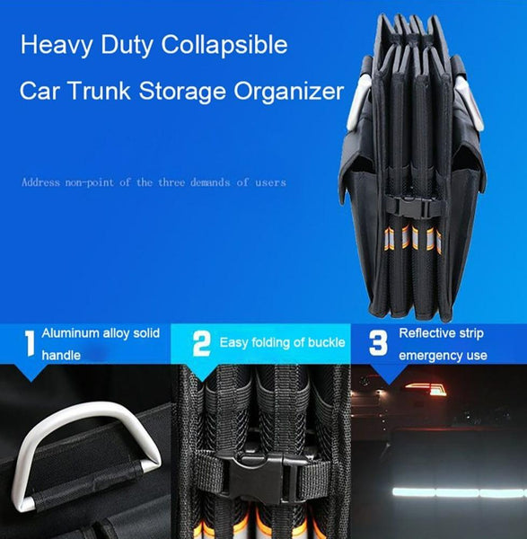 Car Trunk Foldable Organizer Box