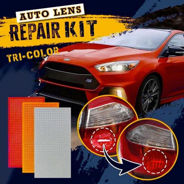 Tri-Color Auto Lens Repair Kit