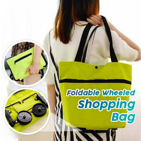 Foldable Wheeled Shopping Bag