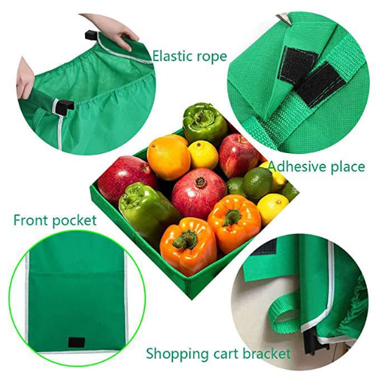 Eco-Friendly Fold-able Reusable Store Bags