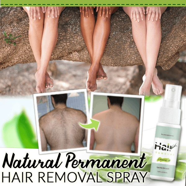 Natural Permanent Hair Removal Spray