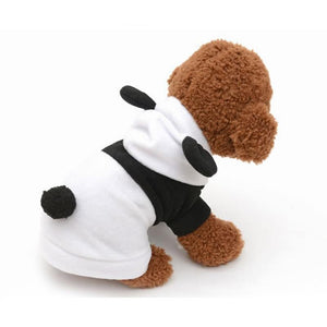 Panda Make-up Dog Clothes