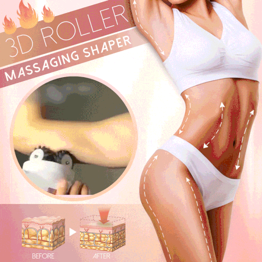 3D Roller Body Massaging Shaper