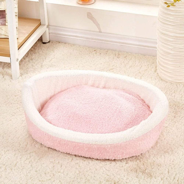 Hot Plush Round Cat Bed