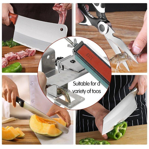 Iron Steel Kitchen Knife Sharpener Kit