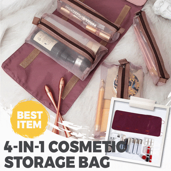 4-in-1 cosmetic storage bag