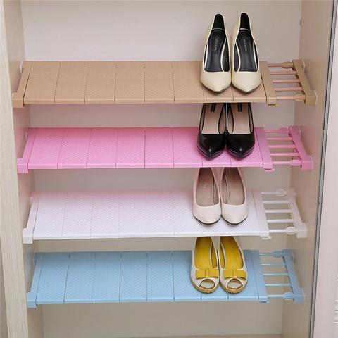 Plastic Adjustable Shelf Organizer