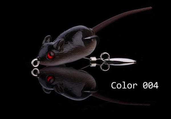 3D Eyes Soft Mouse Bait Fishing Lure