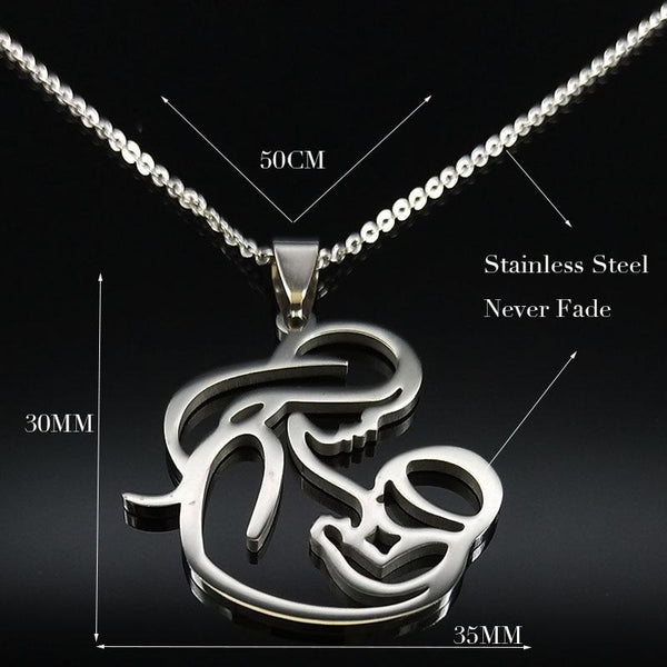 Family Mom BABY Stainless Steel Necklace