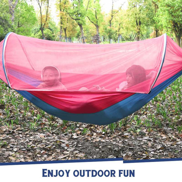 Portable Outdoor Mosquito Net 260x150cm Parachute Hammock Camping