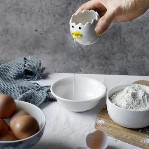 Cartoon Egg Yolk White Separator - Egg Yolk Separator