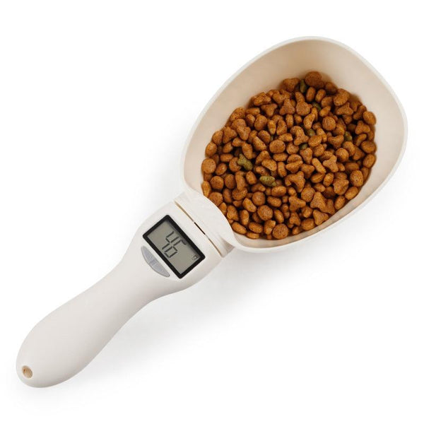 800g/1g Pet Food Scale Cup For Dog Cat Feeding Bowl Kitchen Scale Spoon Measuring Scoop Cup Portable With Led Display