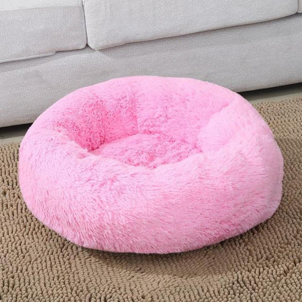 Dog Bed Soft Fluffy Long Plush Calming Bed Cushion for Small Large Dog / Cats