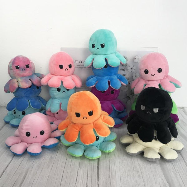 Pulpo Reversible - Big Reversible Octopus Plush Toy