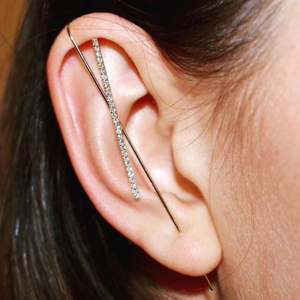 Ear Wrap Crawler Hook Earrings (2 PCS)