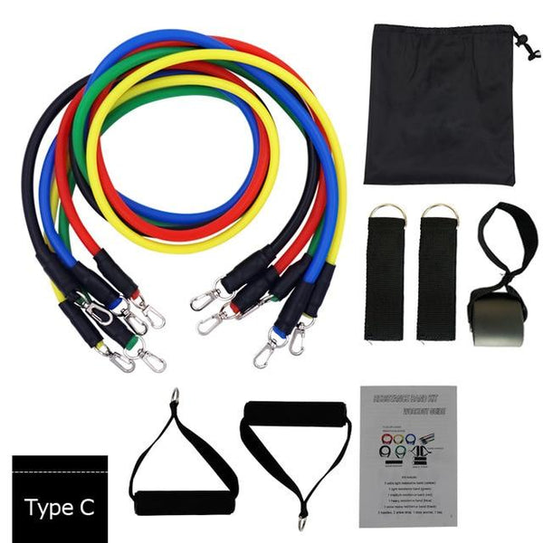 11pcs/set Pull Rope Fitness Exercise