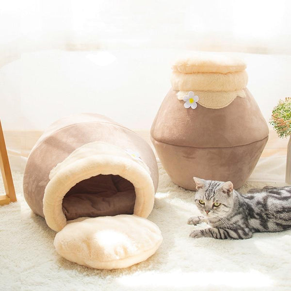 Foldable Cat Cushion Bed For All Size Cats