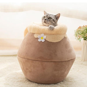 Foldable Cat Cushion Bed For All Size Cats