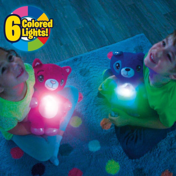 Stuffed Animal With Light Projector In Belly