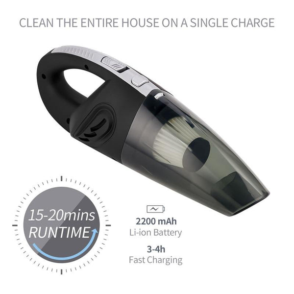 USB Rechargeable Cordless Vacuum Cleaner