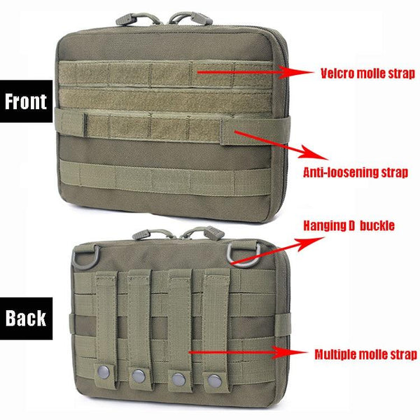 Military Pouch Bag - Camping Hunting Multi-tool Kit Bag